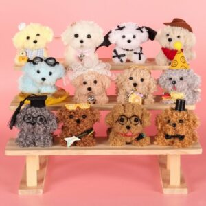 Puppy Bichon-pipe cleaners hand craft kit
